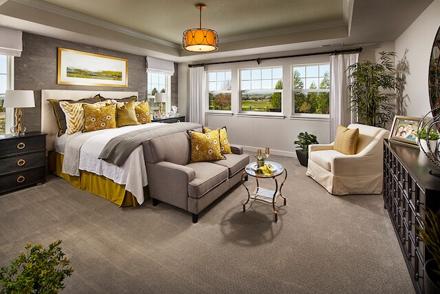 Lennar SuperHome master bedroom