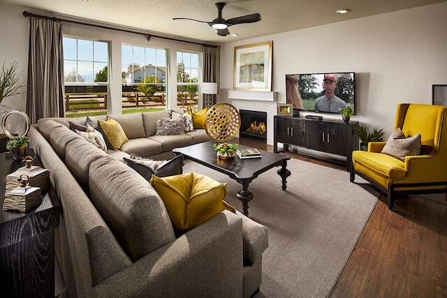 Lennar SuperHome family room