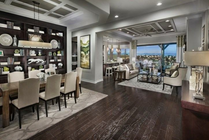 Toll Brothers (55+) great room at Inspiration