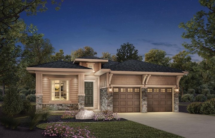 Fairplay, a Beautiful Colorado Model New Home by Toll Brothers (55+)