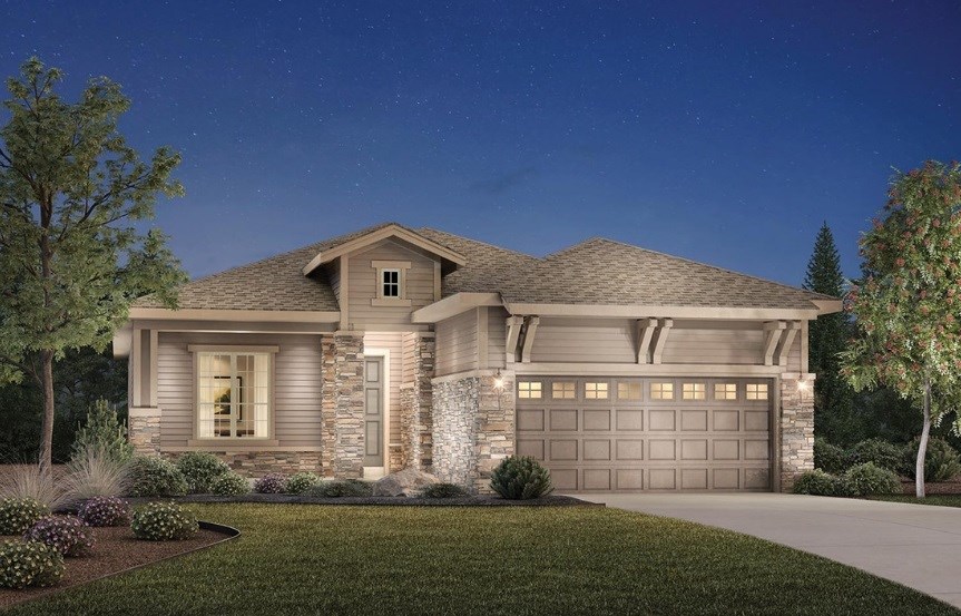 Logan, a Beautiful Colorado Model New Home by Toll Brothers (55+)