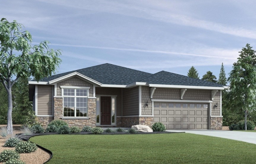 Dunraven, a Beautiful Colorado Model New Home by Toll Brothers (55+)