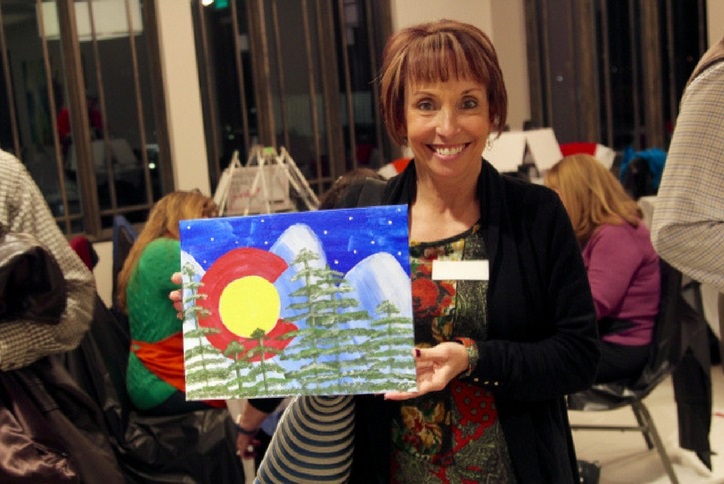 art show for Inspiration community residents near Parker CO