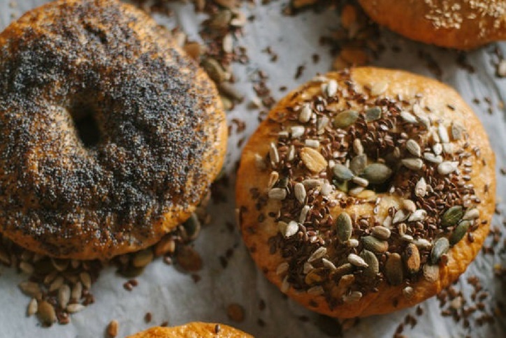 bagels and pastries at Inspiration community Hilltop Club for 55 plus residents