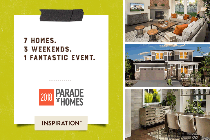 PARADE OF HOMES Event at Inspiration near Parker CO