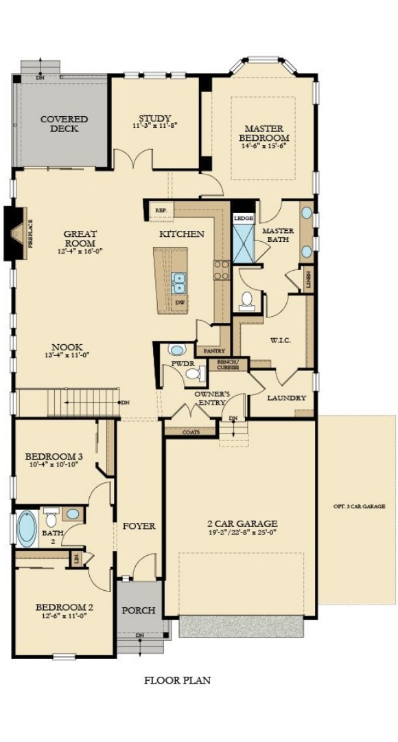 Grove, a Beautiful Colorado New Home Plan by Lennar (55+)