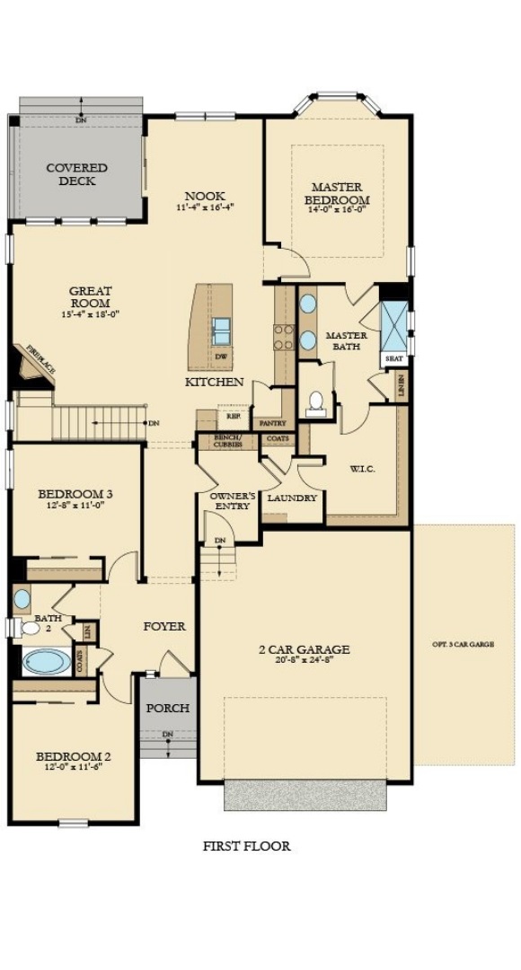 Devon, a Beautiful Colorado New Home Plan by Lennar (55+)