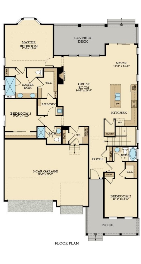 Hepburn, a Beautiful Colorado New Home Plan by Lennar (55+)