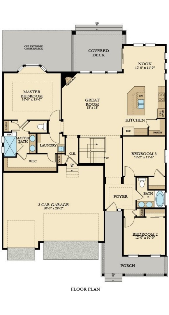 Hamilton, a Beautiful Colorado New Home Plan by Lennar (55+)