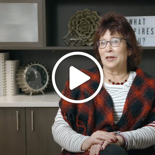 Happy homeowner in Inspiration Hilltop