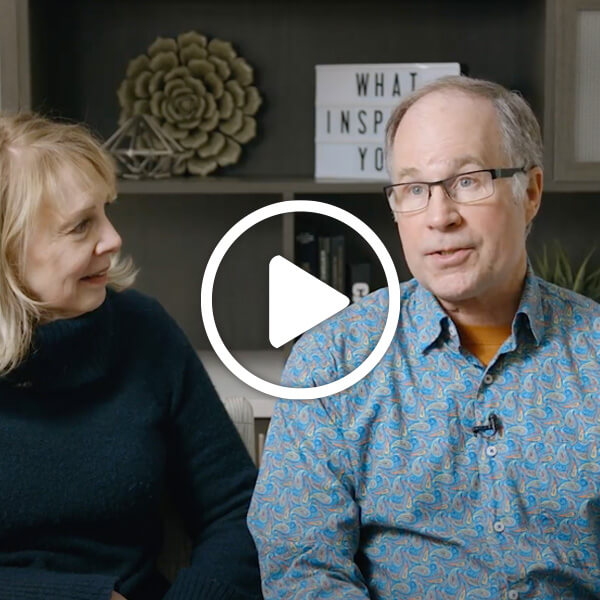 Happy homeowner in Inspiration Hilltop