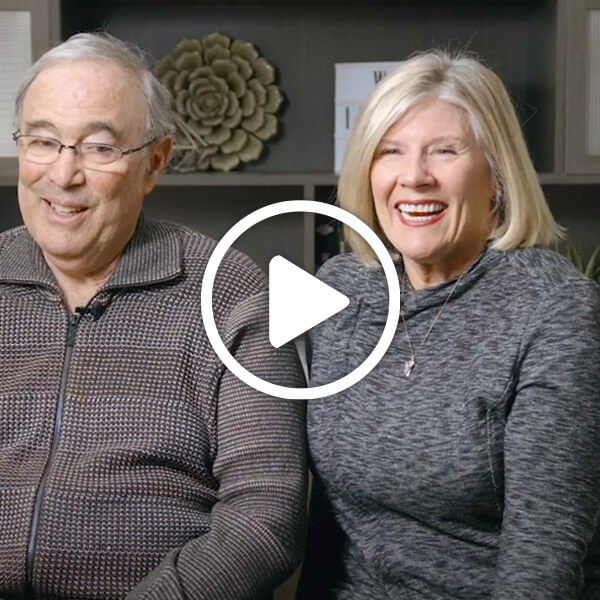 Happy homeowner in Inspiration Hilltop