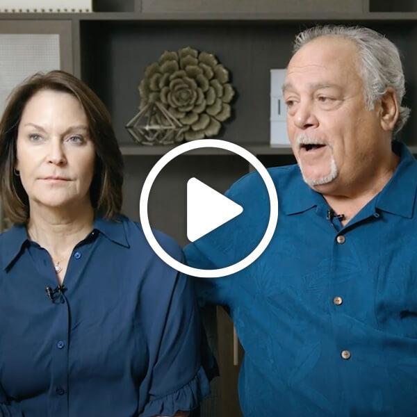 Happy homeowner in Inspiration Hilltop