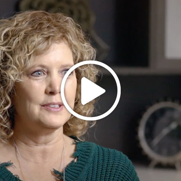 Happy homeowner in Inspiration Hilltop