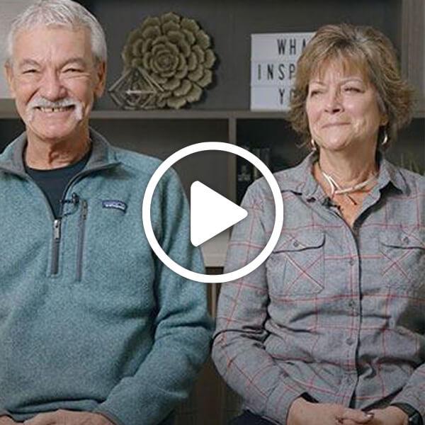 Happy homeowner in Inspiration Hilltop